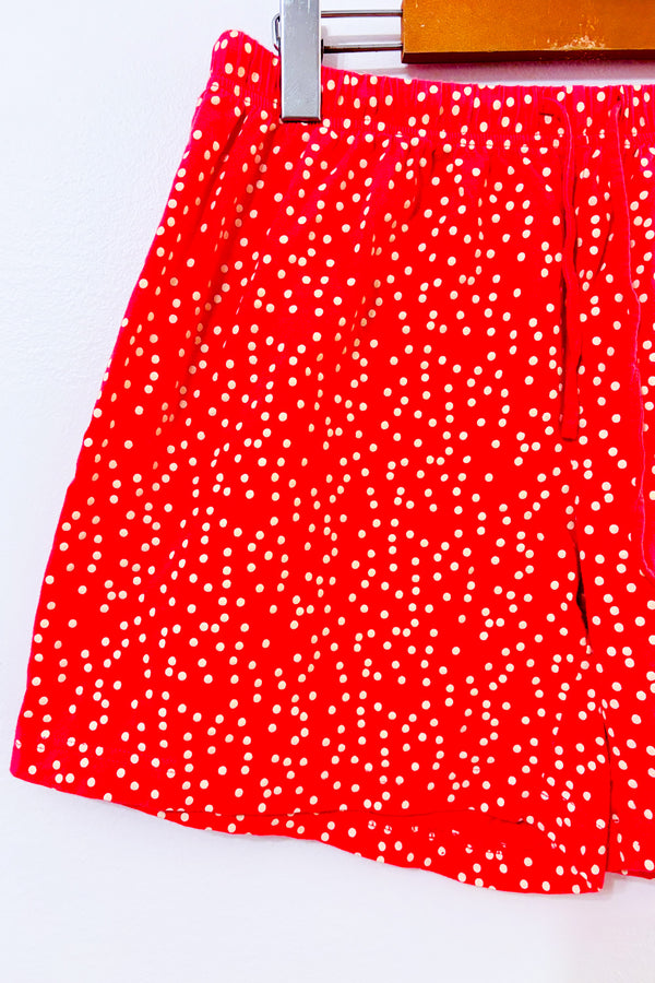 Short de pyjama rose à pois seconde main - Jockey- La Penderie du Paradis