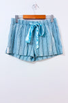 Short de pyjama bleu rayé seconde main - La Vie En Rose- La Penderie du Paradis