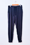 Pantalon de pyjama gris côtelé Change à cordon de serrage, poches et chevilles resserrées