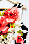 Robe beige fleurie (l) -- La Penderie du Paradis ?