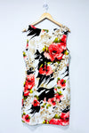 Robe beige fleurie (l) -- La Penderie du Paradis ?