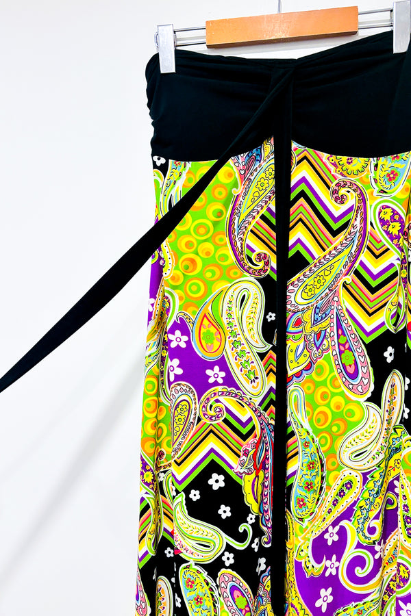 Robe bustier maxi multicolore (s) -- La Penderie du Paradis ?