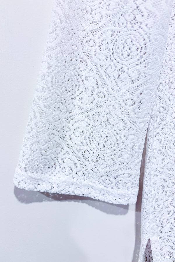 Robe couvre maillot blanche (m)-Mario Serrani-La Penderie du Paradis 🕊