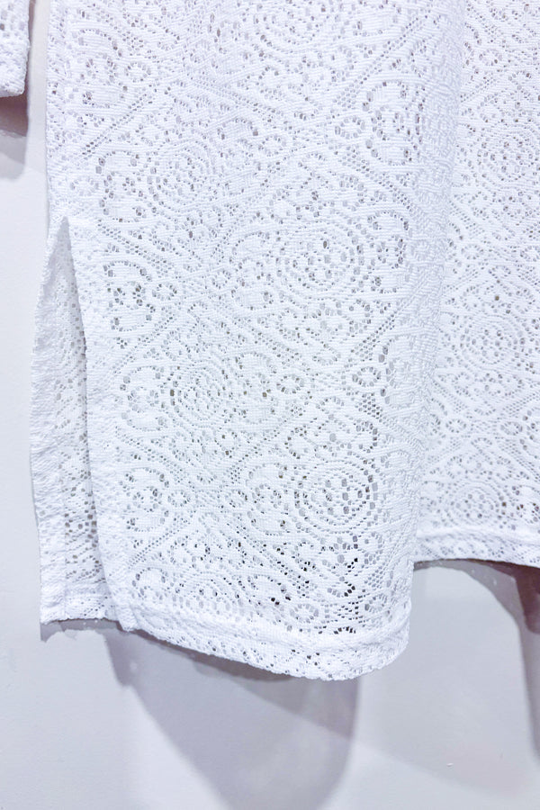 Robe couvre maillot blanche (m)-Mario Serrani-La Penderie du Paradis 🕊
