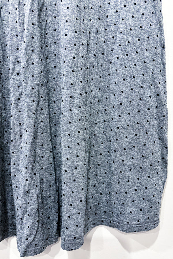 Robe grise à pois (xs) seconde main Thyme 
