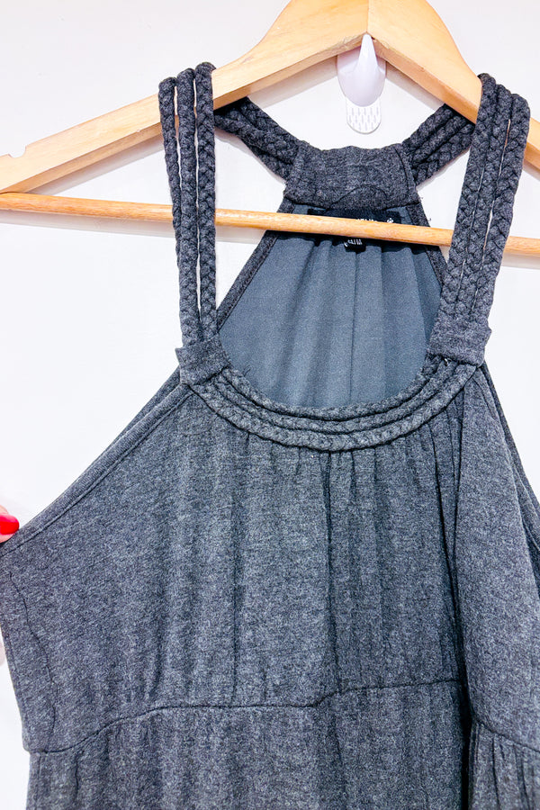 Robe maxi grise (m)-Candy Couture-La Penderie du Paradis 🕊