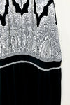Robe noire et blanche haut licou (l/xl) -- La Penderie du Paradis ?