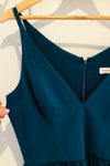 Robe sarcelle Alicia (m) seconde main Dress the Population 