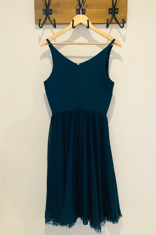 Robe sarcelle Alicia (m) seconde main Dress the Population 