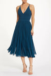 Robe sarcelle Alicia (m) seconde main Dress the Population 