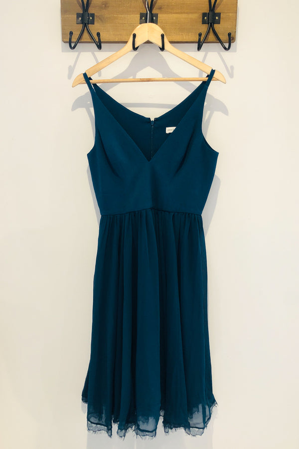 Robe sarcelle Alicia (m) seconde main Dress the Population 