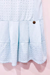 Robe vert menthe texturée sans manche (m)-#A. Mangano-La Penderie du Paradis 🕊