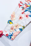 Robe ample crème fleurie* seconde main - Zara- La Penderie du Paradis