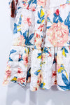 Robe ample crème fleurie* seconde main - Zara- La Penderie du Paradis