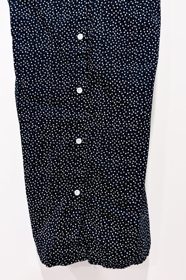 Robe chemise noire à pois * seconde main - Tommy Hilfiger- La Penderie du Paradis