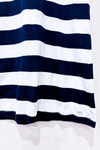 Robe polo marine et blanche rayée seconde main - Sable et Mer- La Penderie du Paradis