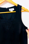 Robe noire sans manches avec dentelle* seconde main - Molly Bracken- La Penderie du Paradis