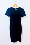 Robe cocktail ajustée noire* seconde main - Calvin Klein- La Penderie du Paradis