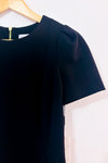 Robe cocktail ajustée noire* seconde main - Calvin Klein- La Penderie du Paradis