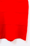Robe ajustée rouge sans manche* seconde main - Calvin Klein- La Penderie du Paradis