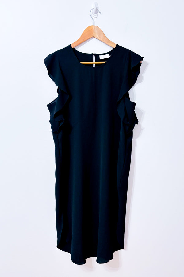 Robe noire fluide* seconde main - Kaffe- La Penderie du Paradis