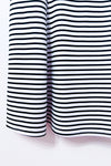 Robe blanche et noire rayée* seconde main - Only- La Penderie du Paradis