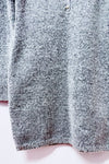 Robe grise en tricot à col polo boutonné* seconde main - Guess- La Penderie du Paradis
