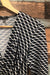 Robe noire et grise motifs géométriques (m)