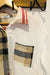 Robe chemise blanche à carreaux rouges et beiges (xl) seconde main Eternelle   