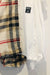 Robe chemise blanche à carreaux rouges et beiges (xl) seconde main Eternelle   