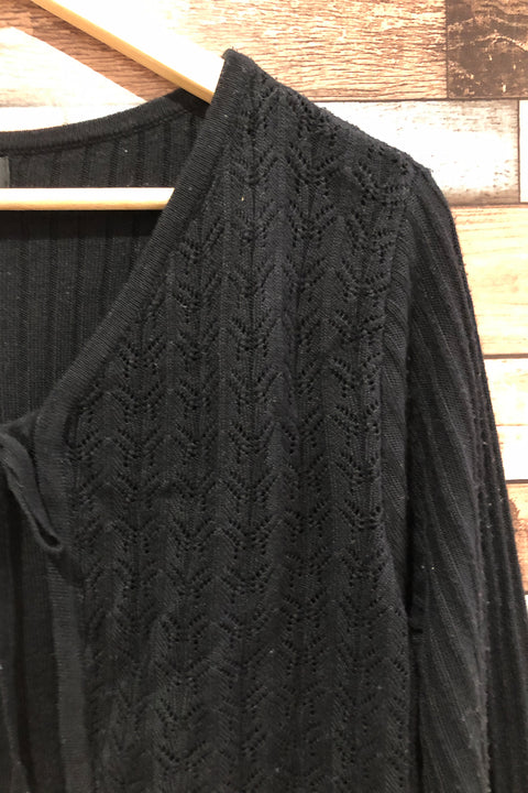 Robe noire en tricot (xl) seconde main Nine West   