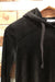 Robe noire en velours avec capuchon (xs) seconde main Garage   