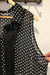 Robe fluide noir à pois légèrement transparente (xl/xxl) seconde main Dex   