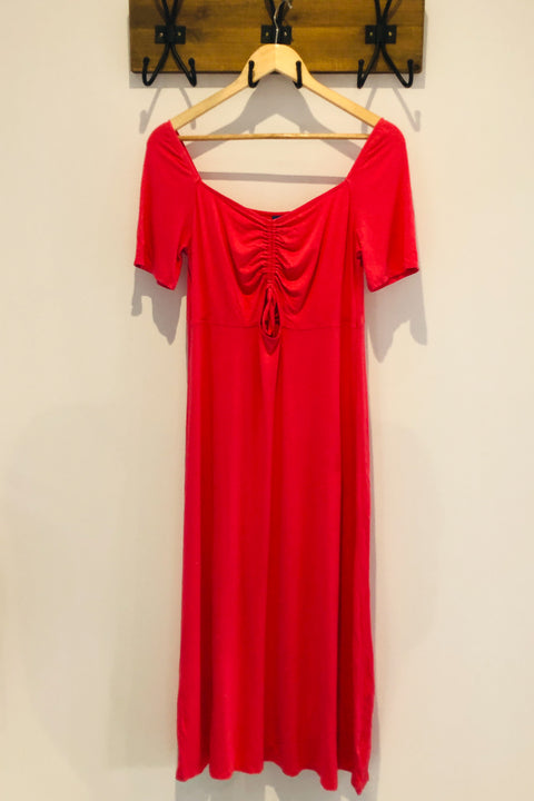 Robe maxi corail (l) seconde main Old Navy   