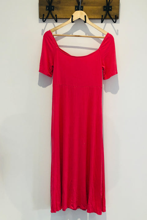 Robe maxi corail (l) seconde main Old Navy   