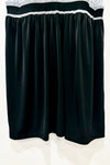 Robe noire et blanche haut licou (l/xl) -- La Penderie du Paradis ?