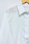 Robe chemisier blanche transparente (l) -- La Penderie du Paradis ?