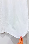 Robe chemisier blanche transparente (l) -- La Penderie du Paradis ?