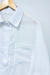 Robe chemisier blanche transparente (l) -- La Penderie du Paradis ?