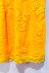 Robe ajustée jaune en dentelle (m)-NBD-La Penderie du Paradis 🕊