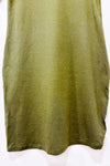 Fitted khaki t-shirt dress (s)