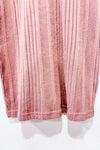 Robe mauve et blanche côtelée (l)-SHEIN-La Penderie du Paradis 🕊