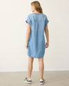 Robe ample bleu jeans (m)-Reitmans-La Penderie du Paradis 🕊