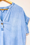Robe ample bleu jeans (m)-Reitmans-La Penderie du Paradis 🕊
