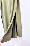 Robe maxi kaki (s)-Zara-La Penderie du Paradis 🕊