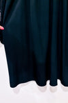 Robe noire avec manches transparentes texturées (s)-Zara-La Penderie du Paradis 🕊
