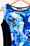 Robe noire et bleue fleurie (s)-Jessica-La Penderie du Paradis 🕊