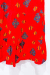 Robe rouge avec motifs (2X)-Gracila-La Penderie du Paradis 🕊