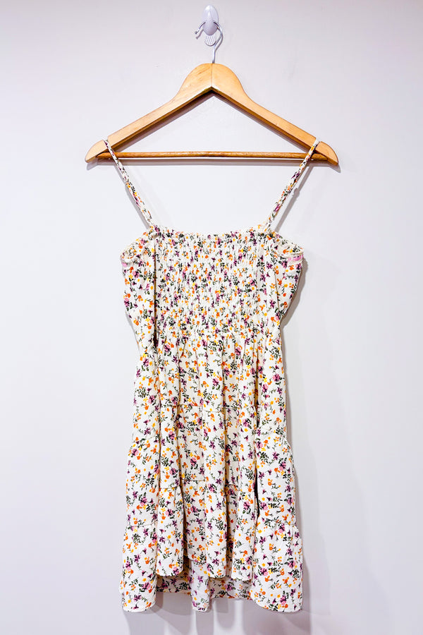 Robe crème fleurie (s)-Autres-La Penderie du Paradis 🕊