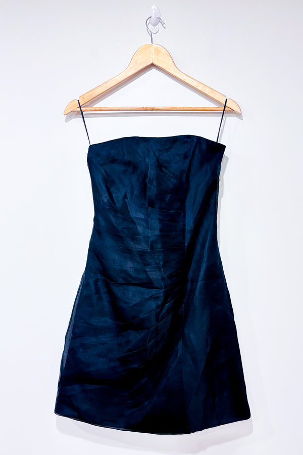 Robe bustier noire en soie (s)-Mexx-La Penderie du Paradis 🕊